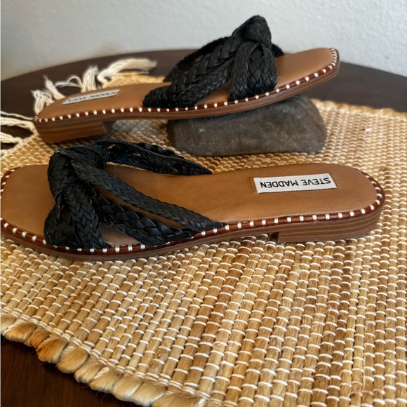 STEVE MADDEN KANDACE BRAIDED SANDAL - Picture 6 of 6